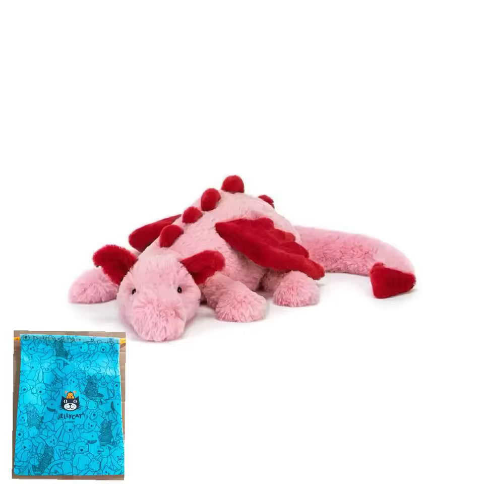 Jellycat Heart Dragon Plush