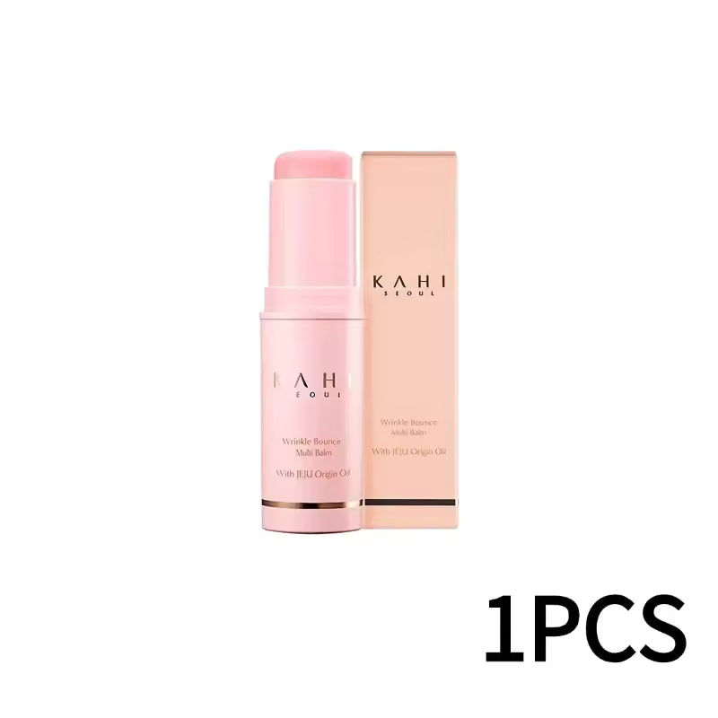 KAHI Collagen Multi Balm Stick Moisturizing Anti-Wrinkle Bounce Balm Brighten Dull Skin Tone Cream Skin Care Hydrating Primer 9g
