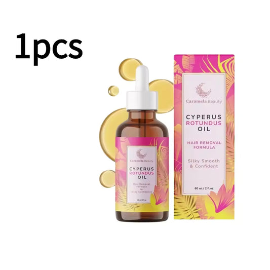 Natural Cyperus Rotundus Oil 60ml Hair Reduction 100% Pure Essential Oil Slow Facial Body Hair Growth Original Body Care Oil