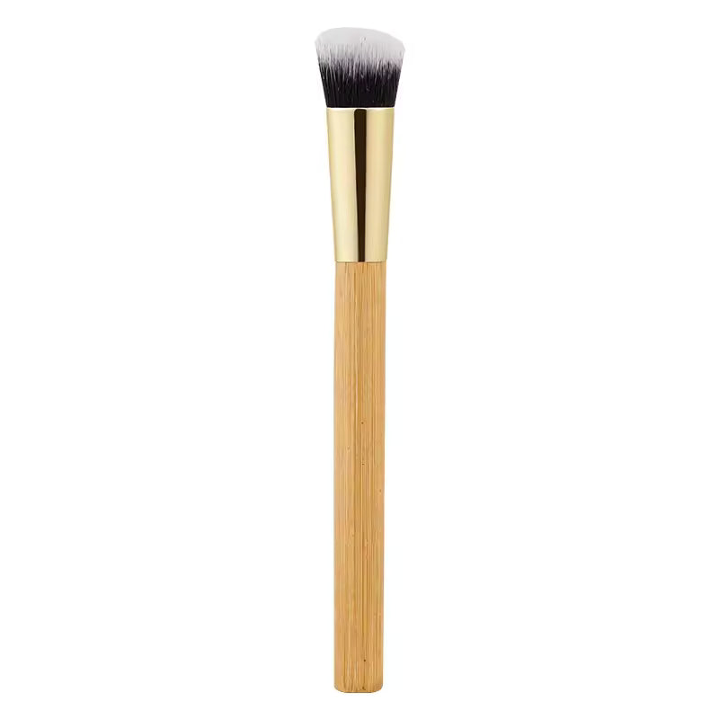 1PCS Professional Makeup Brushes Bamboo Handle Powder Brush Multifunction Foundation Brush Blush Shadow Make Up Brush