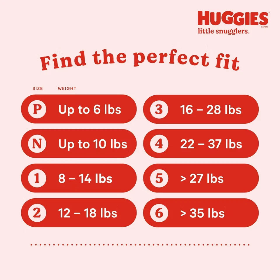 Huggies Little Snugglers Diapers Huge Pack - Size 2 (148ct)